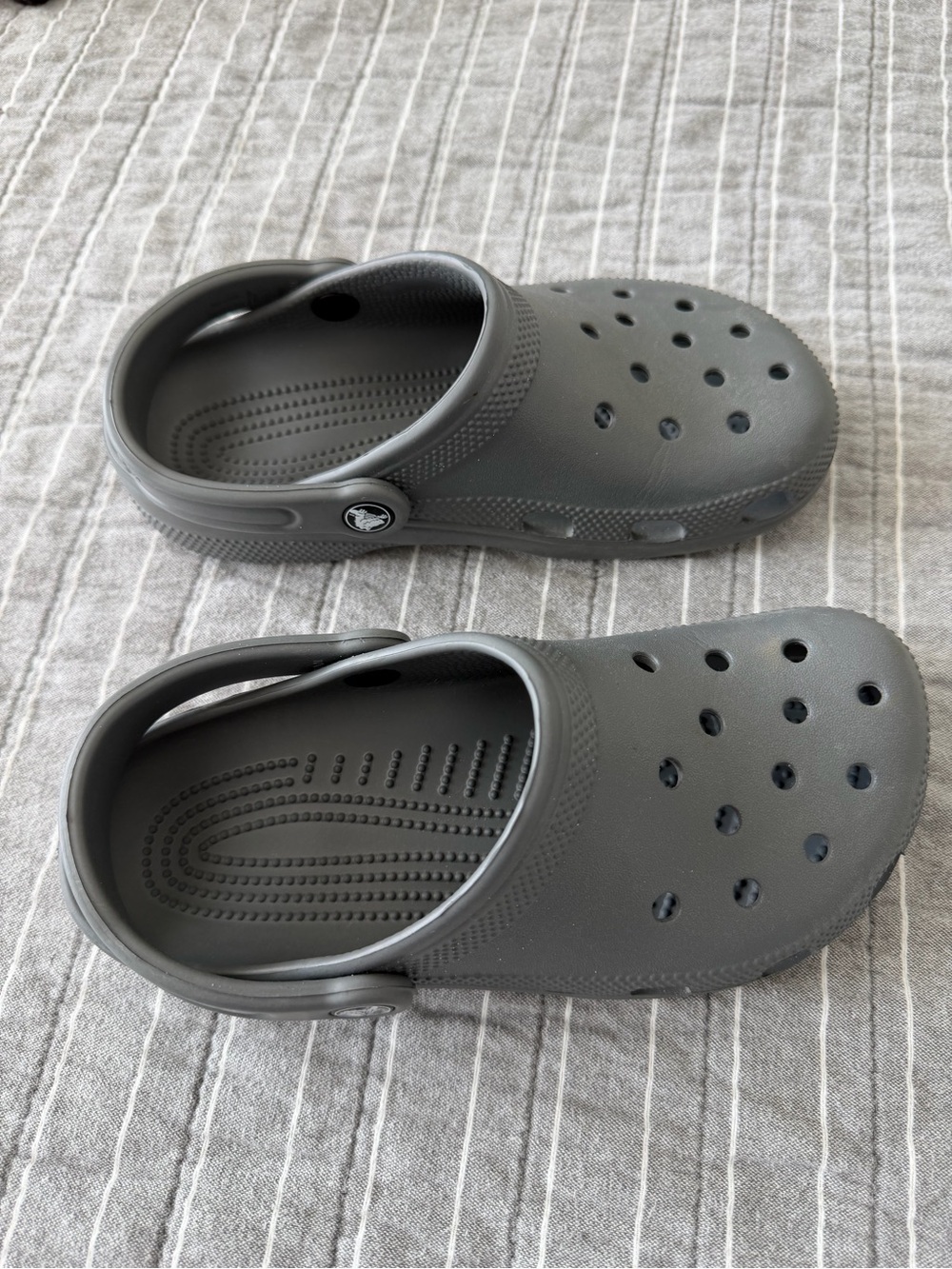 Crocs Unisex Classic Clog 10001-0DA Slate Grey Mens Size 4/ Women’s 6 - Picture 2 of 3